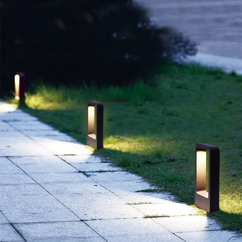 GardenGlow aluminium arch garden light – photo 7