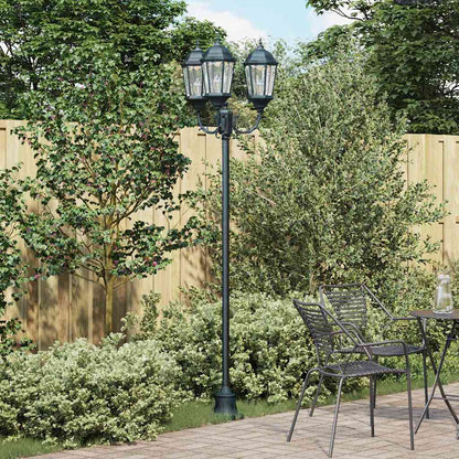 Garden Light Pole, Dark Green