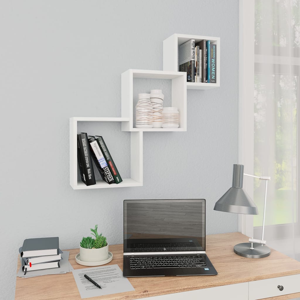Cube Wall Shelves, 68 cm