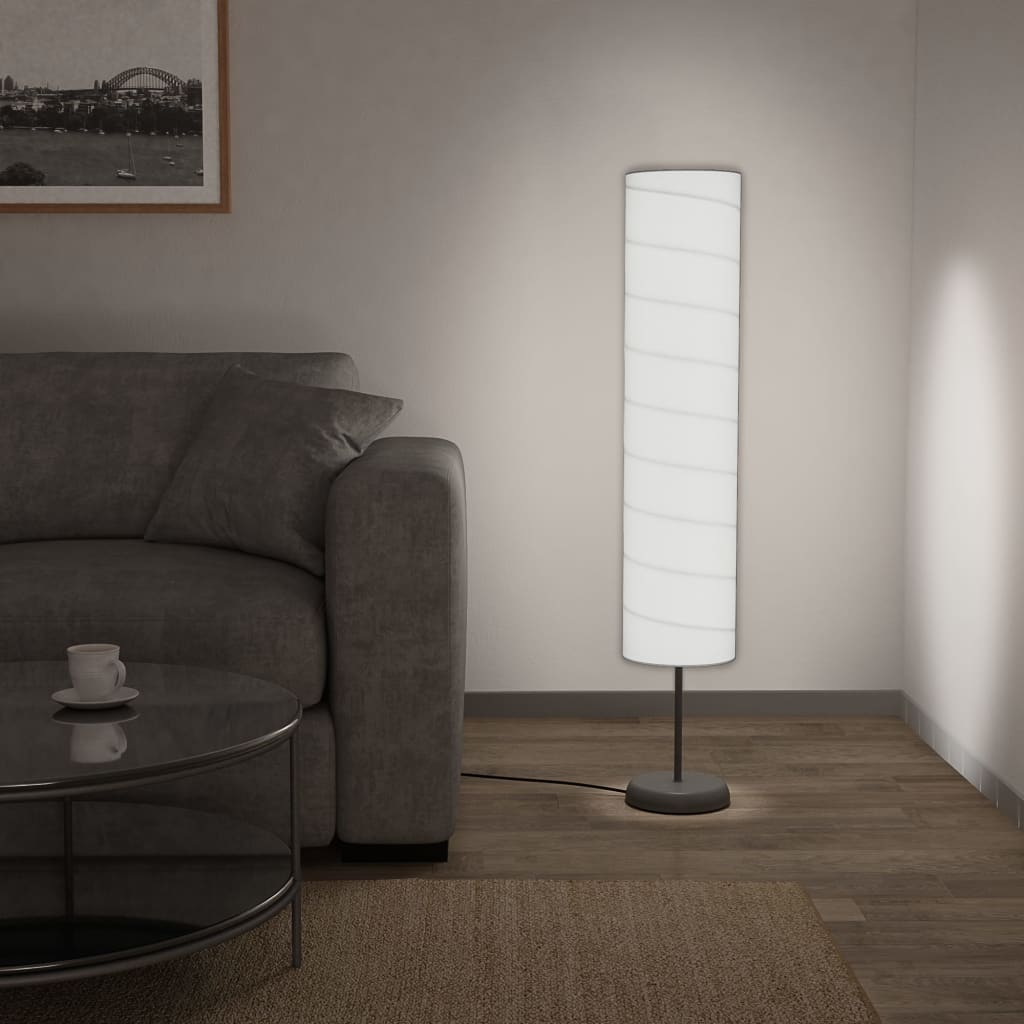 Floor Lamp, 121 cm, White, E27