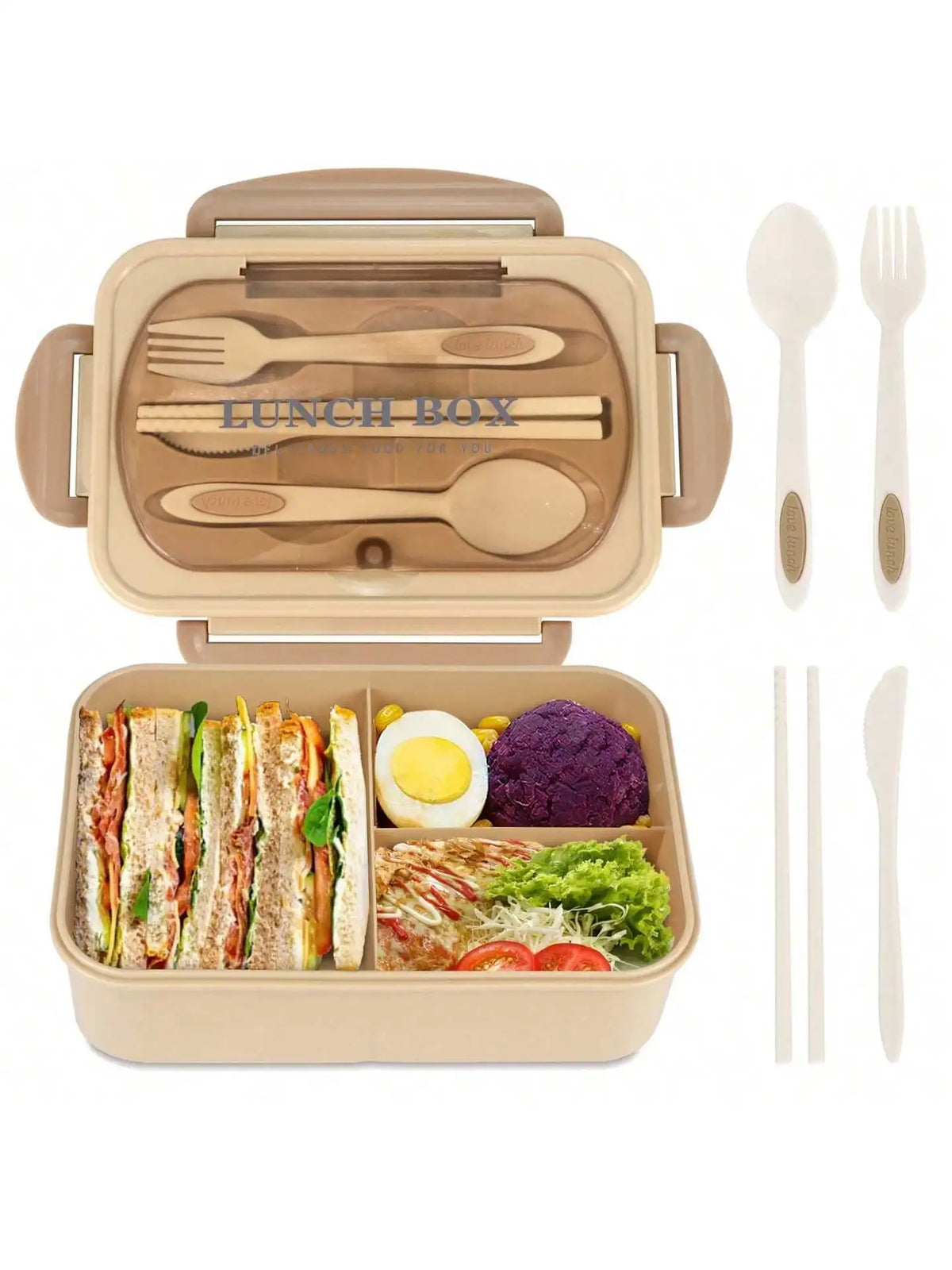 MealMate three-compartment lunch box – photo 12