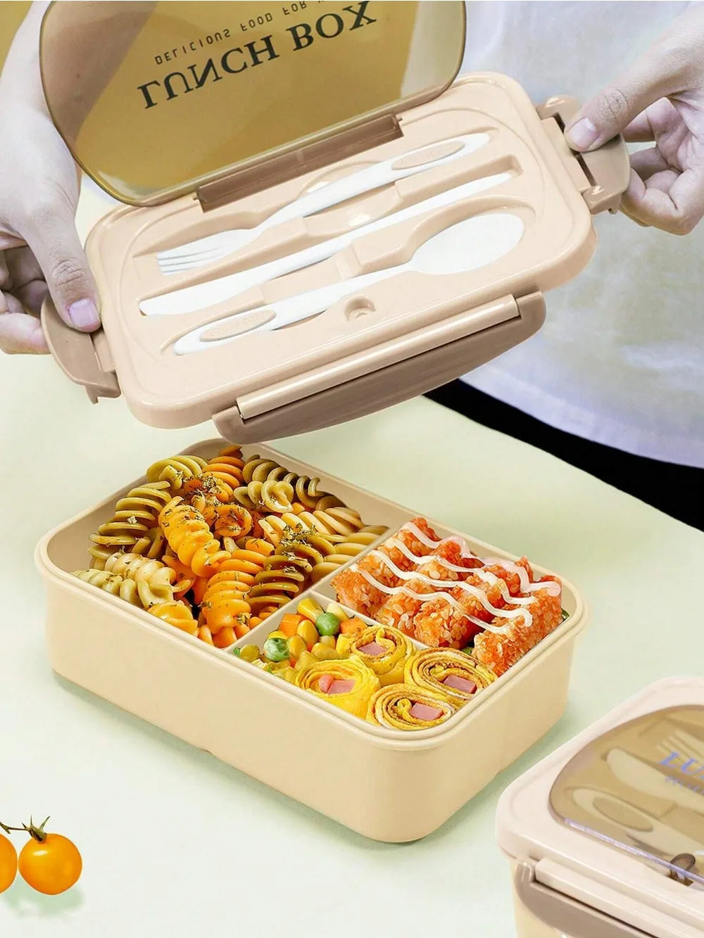MealMate three-compartment lunch box – photo 8