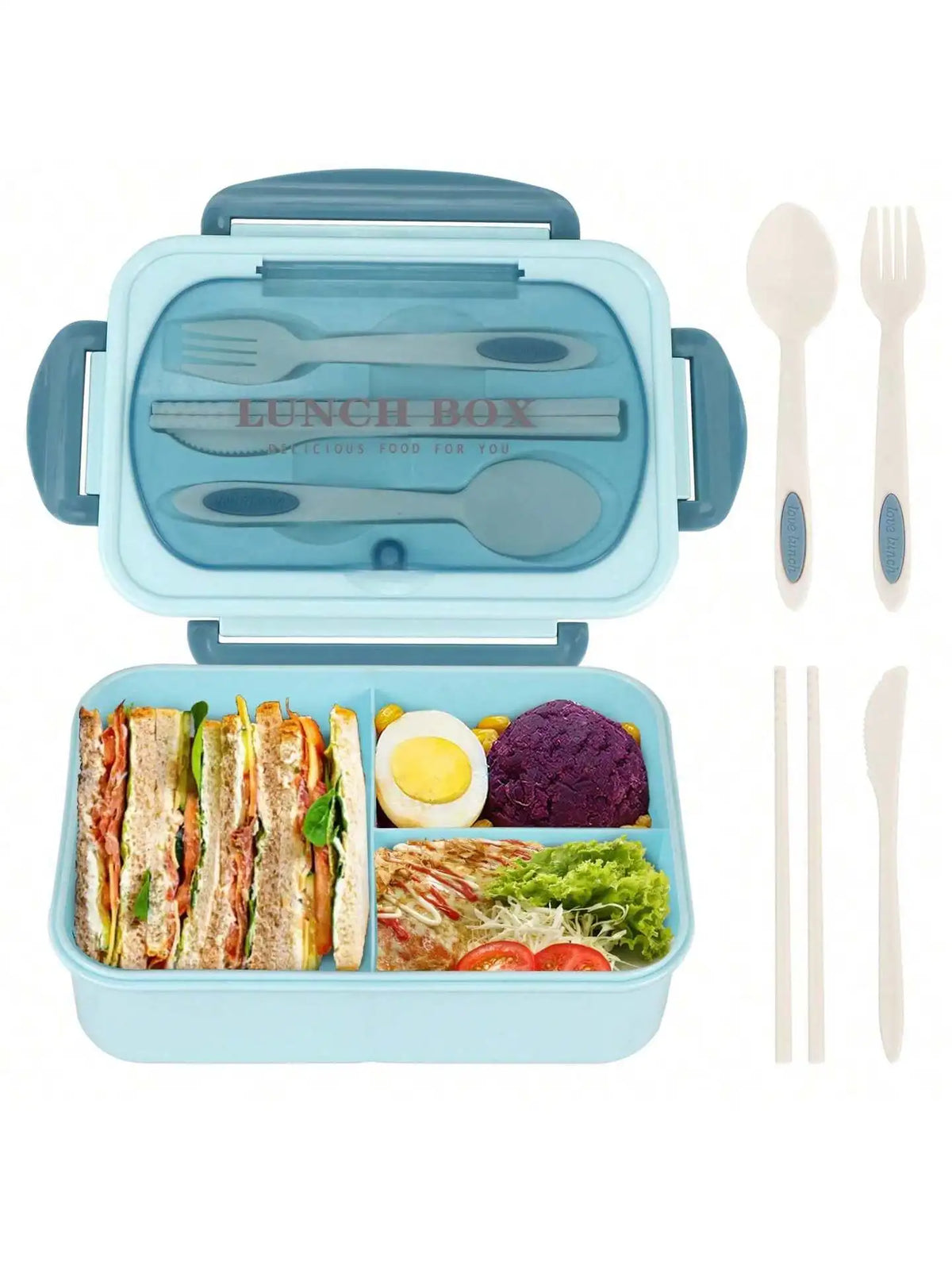 MealMate three-compartment lunch box – photo 10
