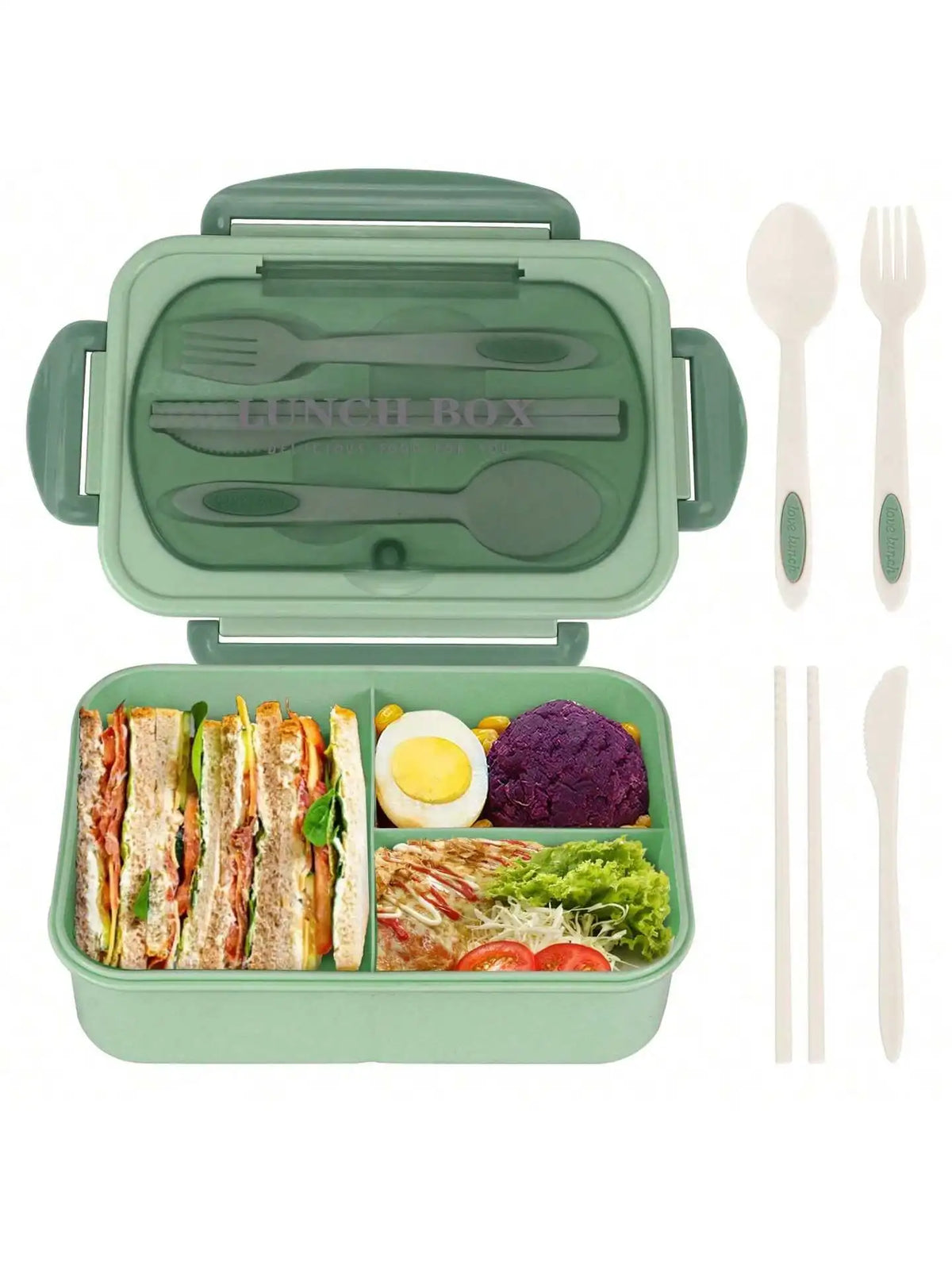 MealMate three-compartment lunch box – photo 9