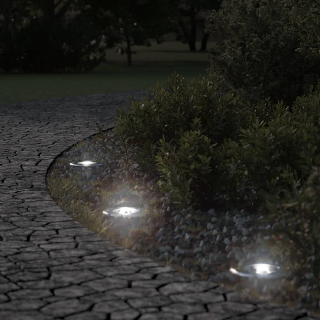 Recessed Floor Light, Round, Die-cast Aluminium