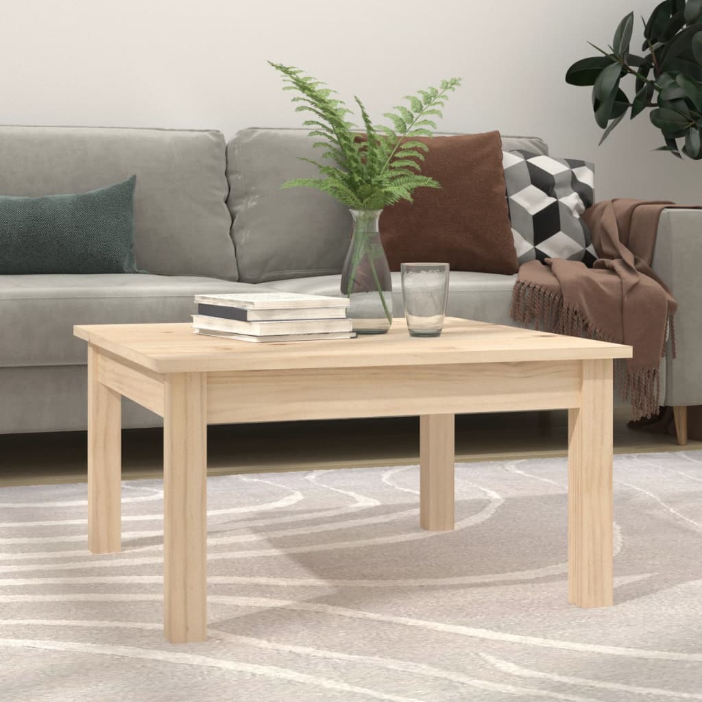 Coffee Table, 55 cm, Solid Pine