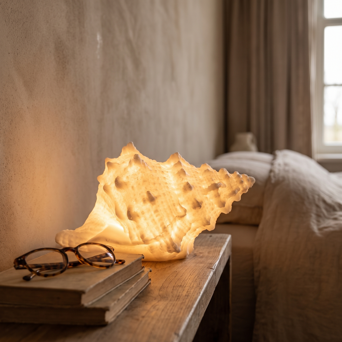 Marin cast shell table light — iwt2