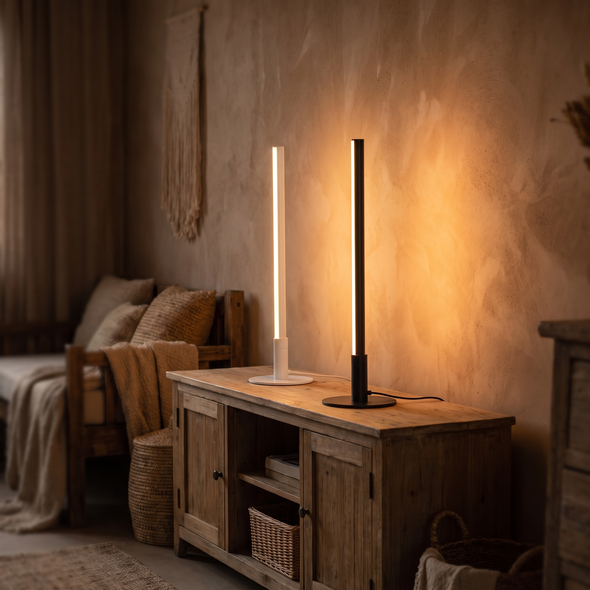 Halden twin bar table lamp — iwt2