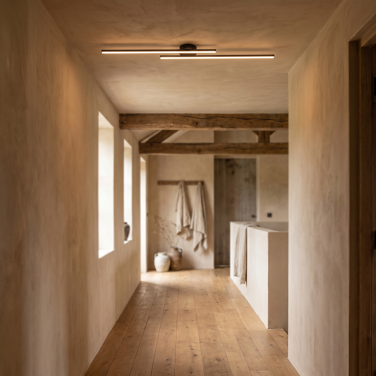 Stride linear corridor ceiling light — iwt3