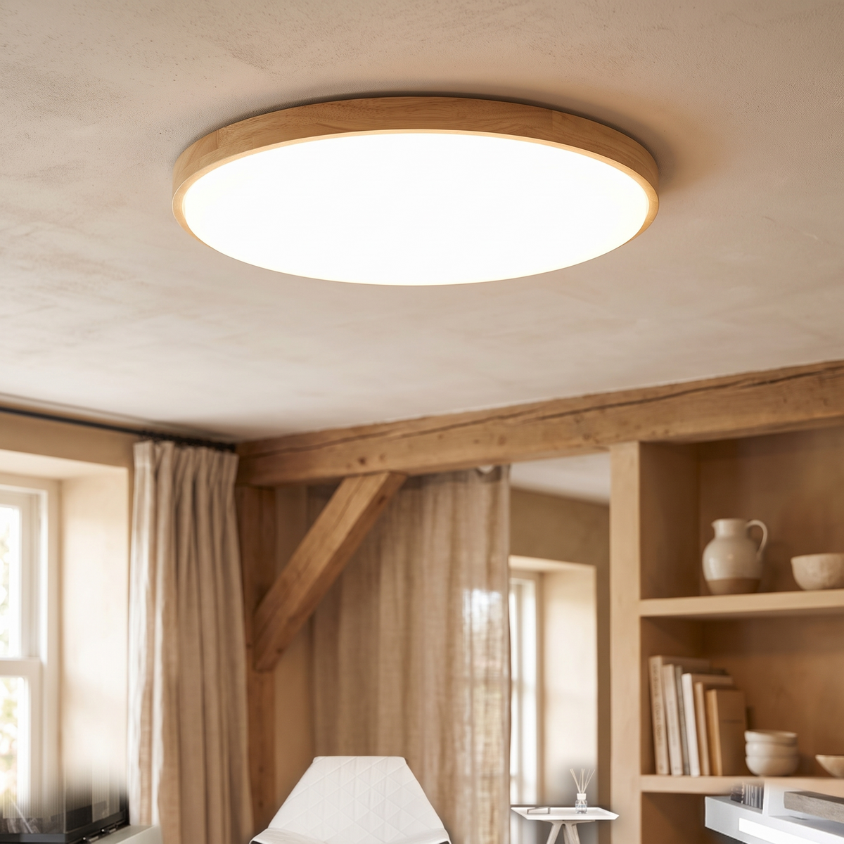 Washi slim disc ceiling light — iwt2