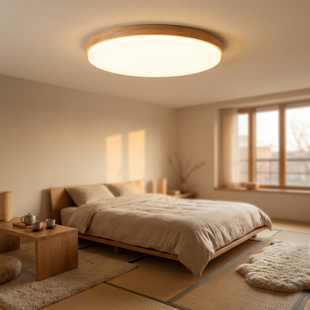 Washi slim disc ceiling light — iwt3