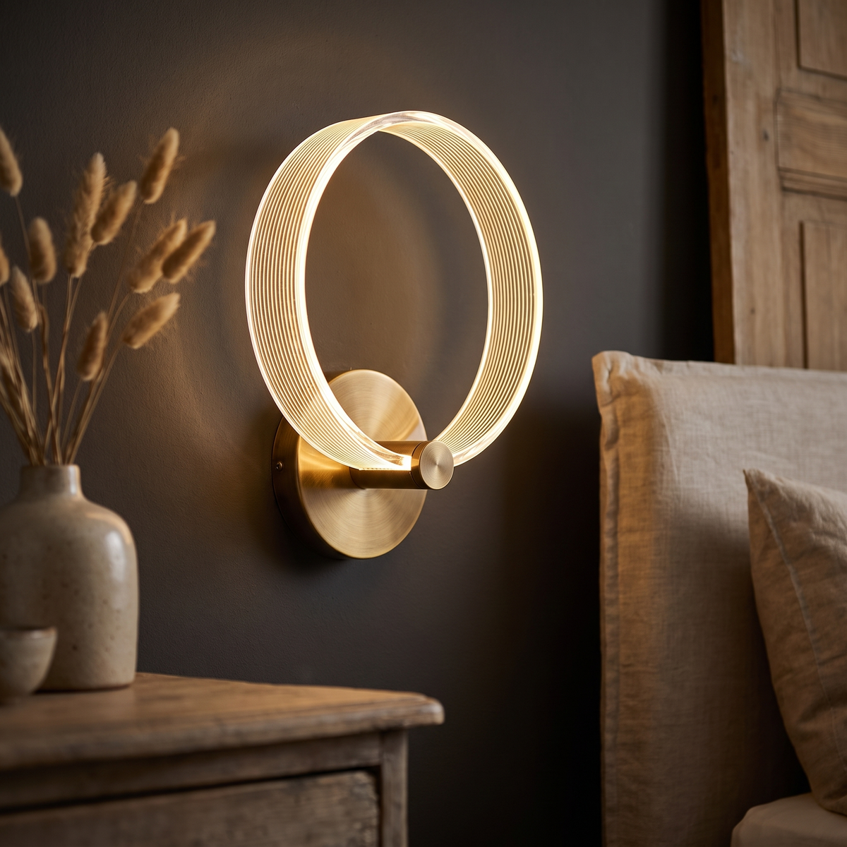 Circa ring bedside wall light — iwt2