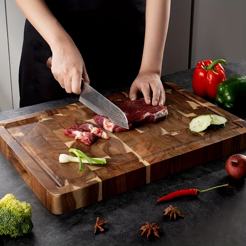 Blockwood end grain acacia cutting board