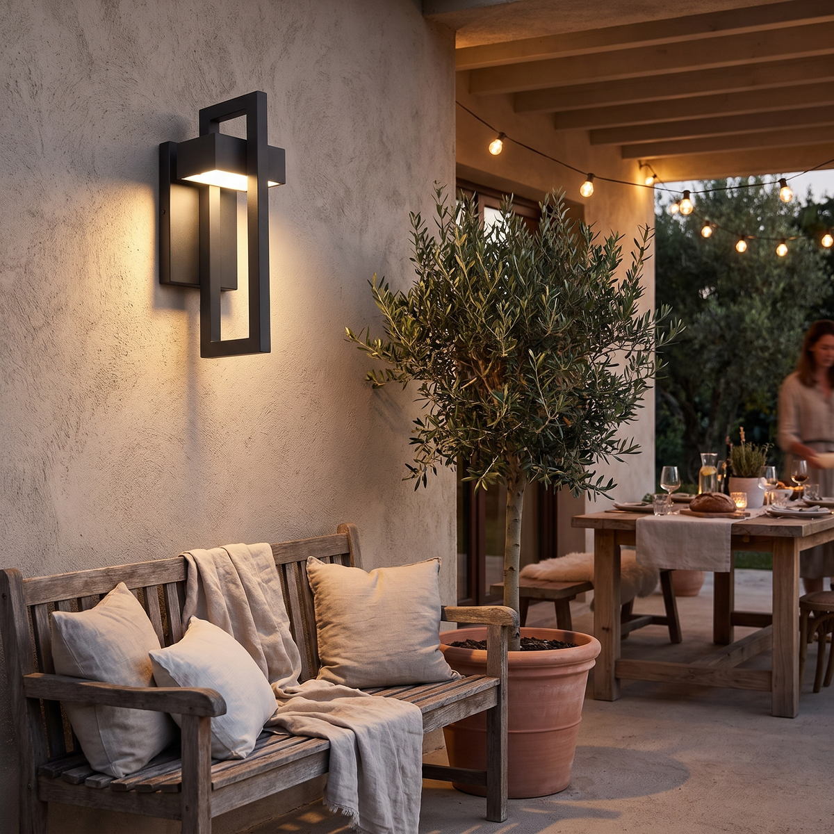 Scandinavian Outdoor Wall Light