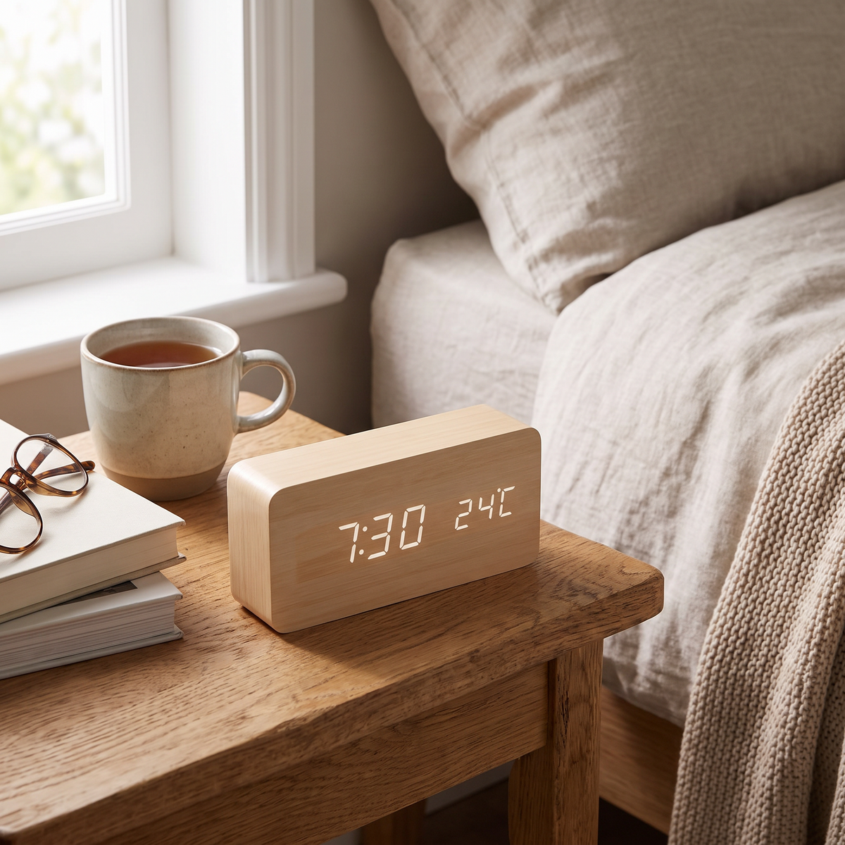 LED Smart Alarm Clock