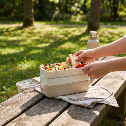 EcoStack 3-Tier Bento Lunch Box