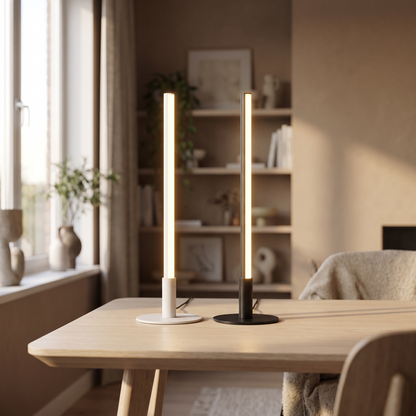 Halden twin bar table lamp