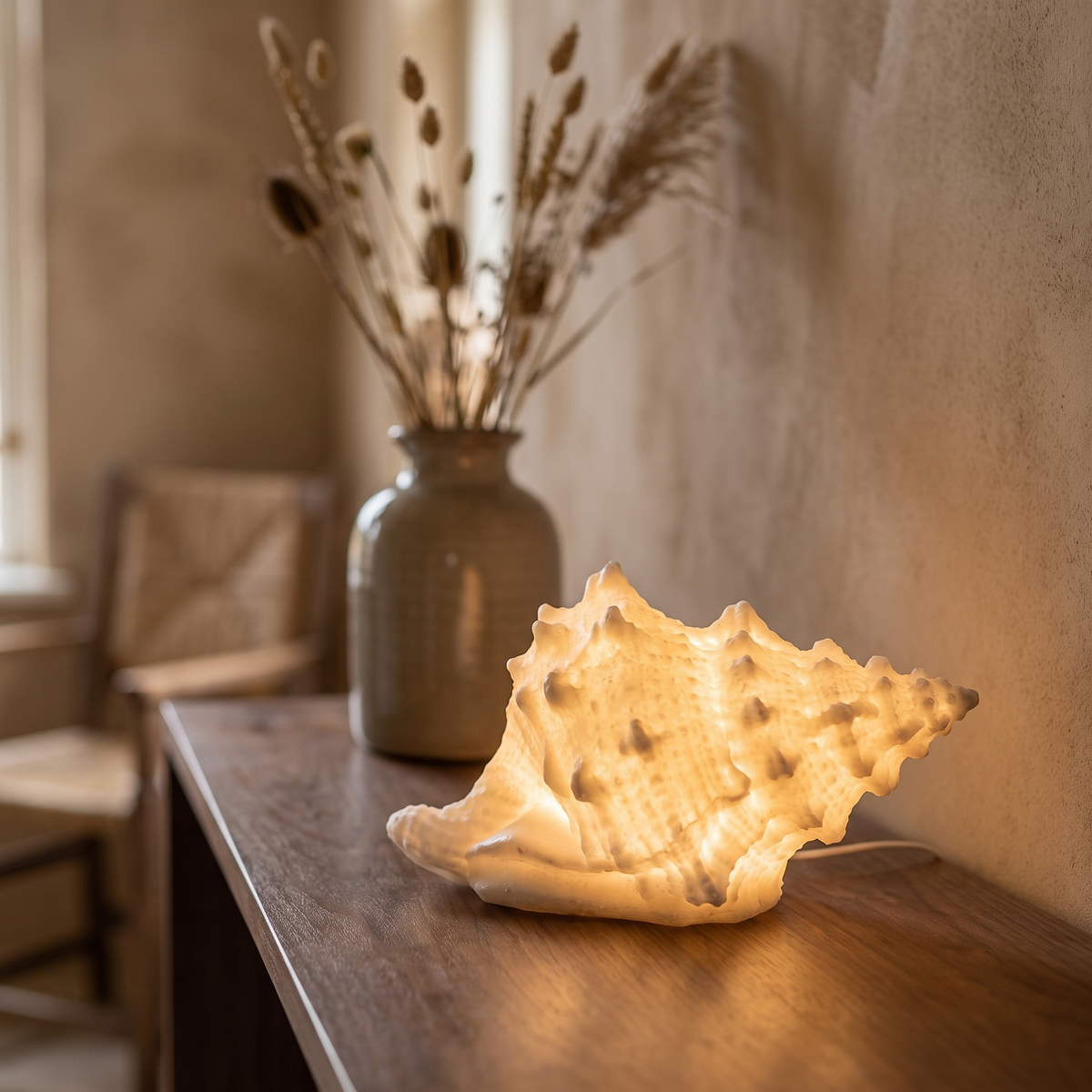 Marin cast shell table light