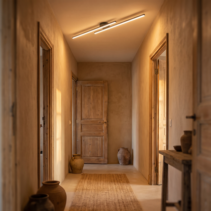 Stride linear corridor ceiling light