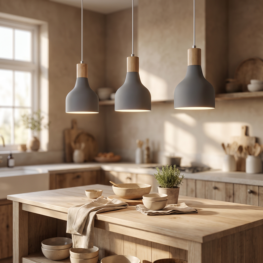 Kettle Nordic cone pendant
