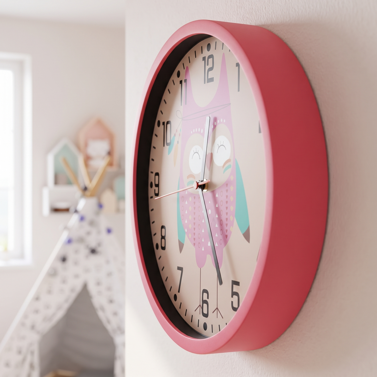 Marker | Polystyrene Wall Clock, Ø25.5 cm