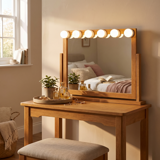 Marquee | Eight-Bulb Mirror Light, Warm and Cool White