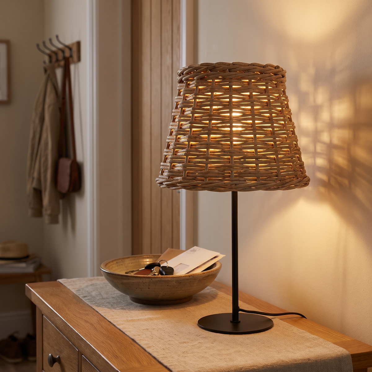 Withy | Woven Willow Lampshade