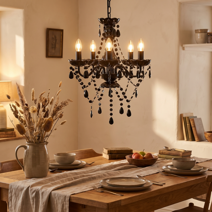 Thistle | Five-Bulb Chandelier
