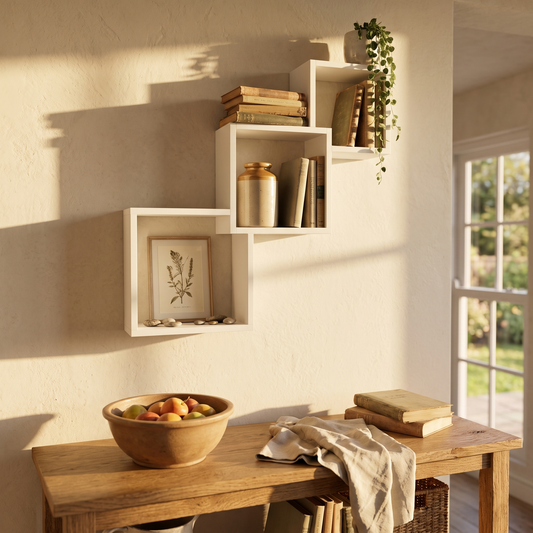 Cairn | Cube Wall Shelf, 68 cm