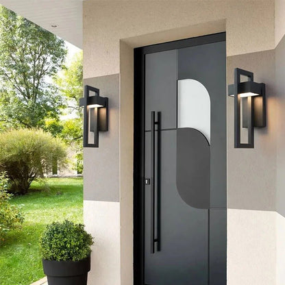 Norra framed outdoor wall lamp – photo 6